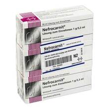 Abbildung: Nefrocarnit Lösung zum Einnehmen 150 ml, Lösung zum Einnehmen PZN 04542063 