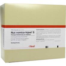 Abbildung: NUX VOMICA INJEEL S Ampullen 100 St, Ampullen PZN 04563094 