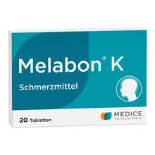 Abbildung: Melabon K Tabletten 20 St, Tabletten PZN 04566980 