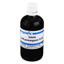 Abbildung: SOLUTIO KALII PERMANGANI SR 100 g, Lösung PZN 04576978 