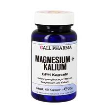 Abbildung: Magnesium + Kalium Gph Kapseln 60 St, Kapseln PZN 04577067 