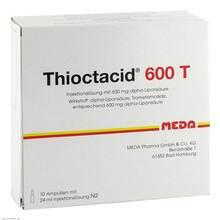 Abbildung: THIOCTACID 600 T Injektionslösung 10X24 ml, Injektionslösung PZN 04587002 