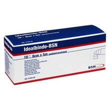Abbildung: IDEALBINDE bmp 8 cmx5 m 10 St, Binden PZN 04589219 