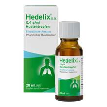 Abbildung: Hedelix s.a. Tropfen zum Einnehmen 20 ml, Tropfen zum Einnehmen PZN 04595579 