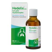 Abbildung: Hedelix s.a. Tropfen zum Einnehmen 50 ml, Tropfen zum Einnehmen PZN 04595585 