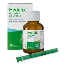 Abbildung: Hedelix Hustensaft 100 ml, Saft PZN 04595616 