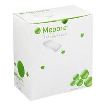 Abbildung: MEPORE Wundverband steril 10x11 cm 40 St, Pflaster PZN 04608253 
