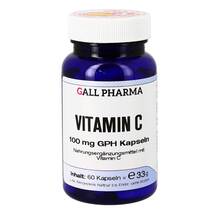 Abbildung: Vitamin C 100 mg Gph Kapseln 60 St, Kapseln PZN 04631849 