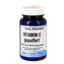 Abbildung: VITAMIN C GEPUFFERT 100 mg GPH Kapseln 60 St, Kapseln PZN 04631861 