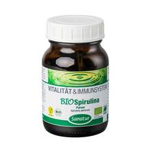 Abbildung: Spirulina Bio Pulver 125 g, Pulver PZN 04632323 