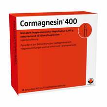 Abbildung: Cormagnesin 400 Ampullen 10X10 ml, Ampullen PZN 04652403 