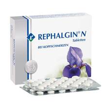 Abbildung: Rephalgin N Tabletten 50 St, Tabletten PZN 04655749 