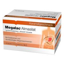 Abbildung: Megalac Almasilat Suspension 20X10 ml, Suspension PZN 04678414 