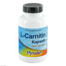 Abbildung: L-Carnitin 500 mg Kapseln 100 St, Kapseln PZN 04682083 
