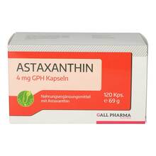 Abbildung: Astaxanthin 4 mg Gph Kapseln 120 St, Kapseln PZN 04699379 
