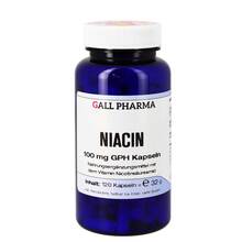 Abbildung: Niacin 100 mg Gph Kapseln 120 St, Kapseln PZN 04699965 