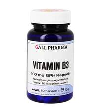 Abbildung: Vitamin B3 100 mg Gph Kapseln 60 St, Kapseln PZN 04700013 