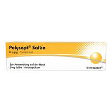 Abbildung: Polysept Salbe 20 g, Salbe PZN 04746245 
