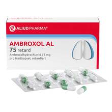 Abbildung: Ambroxol AL 75 retard Retardkapseln 20 St, Retard-Kapseln PZN 04751565 