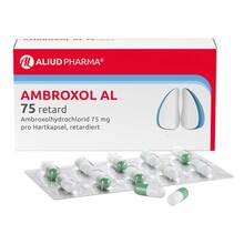Abbildung: Ambroxol AL 75 retard Retardkapseln 50 St, Retard-Kapseln PZN 04751571 
