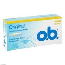 Abbildung: O.B. Tampons normal 16 St, Tampon PZN 04764059 
