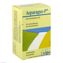 Abbildung: Asparagus P Filmtabletten 200 St, Filmtabletten PZN 04765171 
