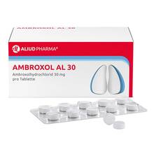 Abbildung: Ambroxol AL 30 Tabletten 20 St, Tabletten PZN 04765780 
