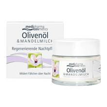 Abbildung: Oliven-Mandelmilch regenerierende Nachtpflege 50 ml, Nachtcreme PZN 04768815 