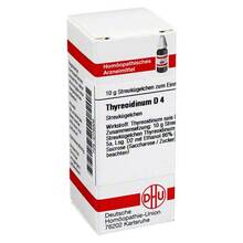 Abbildung: THYREOIDINUM D 4 Globuli 10 g, Globuli PZN 04776306 