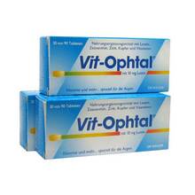Abbildung: Vit Ophtal mit 10 mg Lutein Tabletten 90 St, Tabletten PZN 04781106 