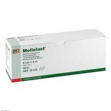 Abbildung: Mollelast Binden 8 cmx4 m weiß 20 St, Binden PZN 04781566 