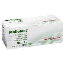 Abbildung: Mollelast Binden 10 cmx4 m weiß 20 St, Binden PZN 04781572 