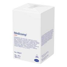 Abbildung: Medicomp extra Vlieskomp.unsteril 10x10 cm 6fach 100 St, Kompressen PZN 04783938 