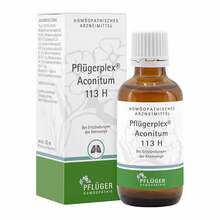 Abbildung: PFLÜGERPLEX Aconitum 113 H Tropfen 50 ml, Tropfen PZN 04787801 