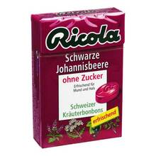 Abbildung: Ricola ohne Z.Box Schwarze Johannisbeere Bonbons 50 g, Bonbons PZN 04816514 