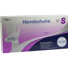Abbildung: Handschuhe Einmal Vinyl gepudert S 100 St, Handschuhe PZN 04819010 