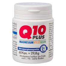 Abbildung: Q10 30 mg plus Magnesium Vitamin E Selen Kapseln 60 St, Kapseln PZN 04831577 