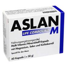 Abbildung: ASLAN Life Compound M Kapseln 60 St, Kapseln PZN 04834498 