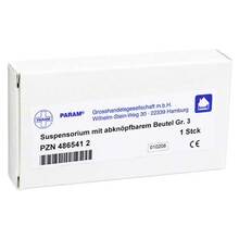 Abbildung: Suspensorium Größe 3 abknöpfbarer Beutel  1 St PZN 04865412 