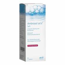 Abbildung: Ambroxol acis Saft 100 ml, Lösung zum Einnehmen PZN 04876290 