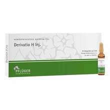 Abbildung: Derivatio H Injektion Ampullen 10X5 ml, Ampullen PZN 04886733 