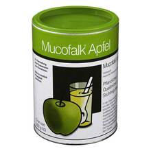 Abbildung: Mucofalk Apfel Granulat zur Herstellung einer Suspension zum Einnehmen Dose 300 g, Granulat zur Herstellung einer Suspension zum Einnehmen PZN 04891823 