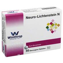 Abbildung: Neuro Lichtenstein N Dragees 50 St, Dragees PZN 04892047 