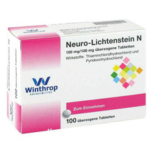 Abbildung: Neuro Lichtenstein N Dragees 100 St, Dragees PZN 04892053 