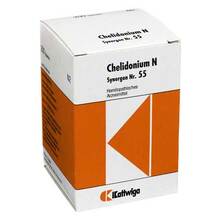 Abbildung: SYNERGON KOMPLEX 55 Chelidonium N Tabletten 200 St, Tabletten PZN 04905436 