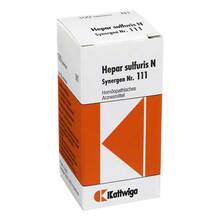 Abbildung: SYNERGON KOMPLEX 111 Hepar sulfuris N Tabletten 100 St, Tabletten PZN 04905548 