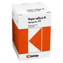 Abbildung: SYNERGON KOMPLEX 111 Hepar sulfuris N Tabletten 200 St, Tabletten PZN 04905554 