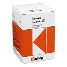 Abbildung: SYNERGON KOMPLEX 101 Berberis Tabletten 200 St, Tabletten PZN 04905749 