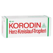 Abbildung: Korodin Herz-Kreislauf-Tropfen zum Einnehmen 40 ml, Flüssigkeit zum Einnehmen PZN 04906588 