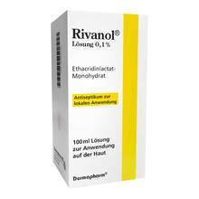 Abbildung: Rivanol Lösung 0,1% 100 ml, Lösung PZN 04908570 